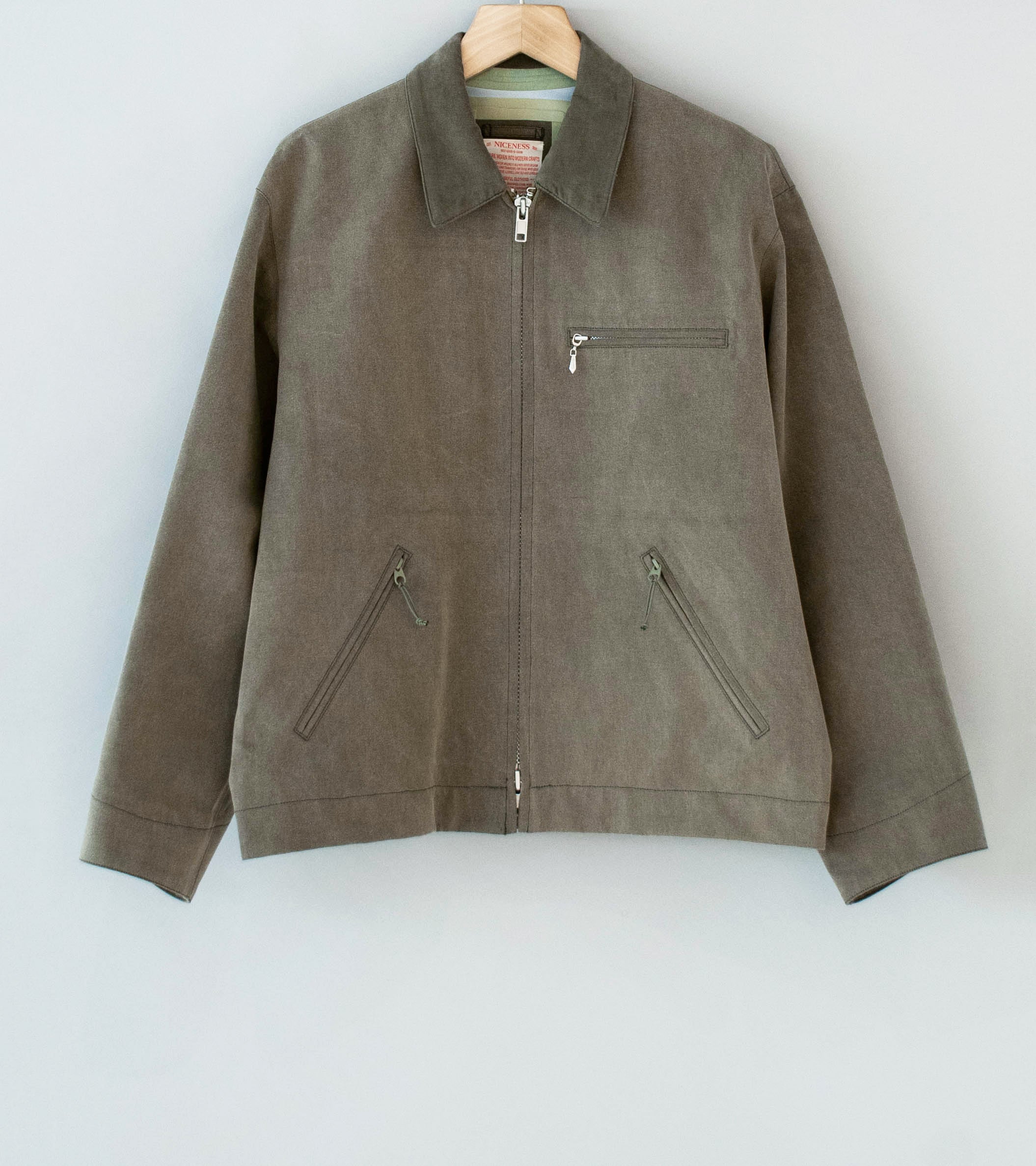Niceness 'BURDEN 3-Layer Work Jacket' (Charcoal)