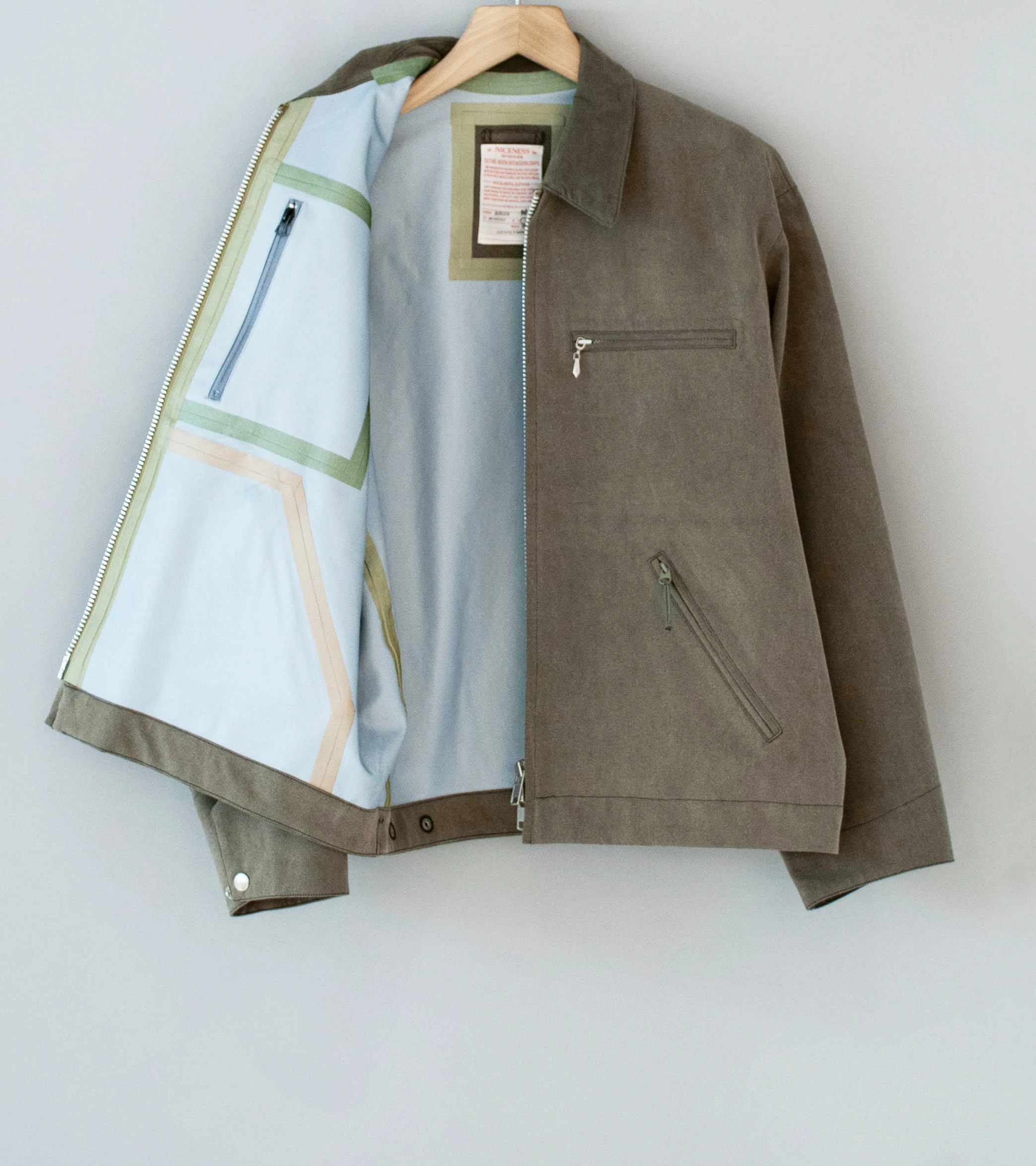 Niceness 'BURDEN 3-Layer Work Jacket' (Charcoal) - Image 2