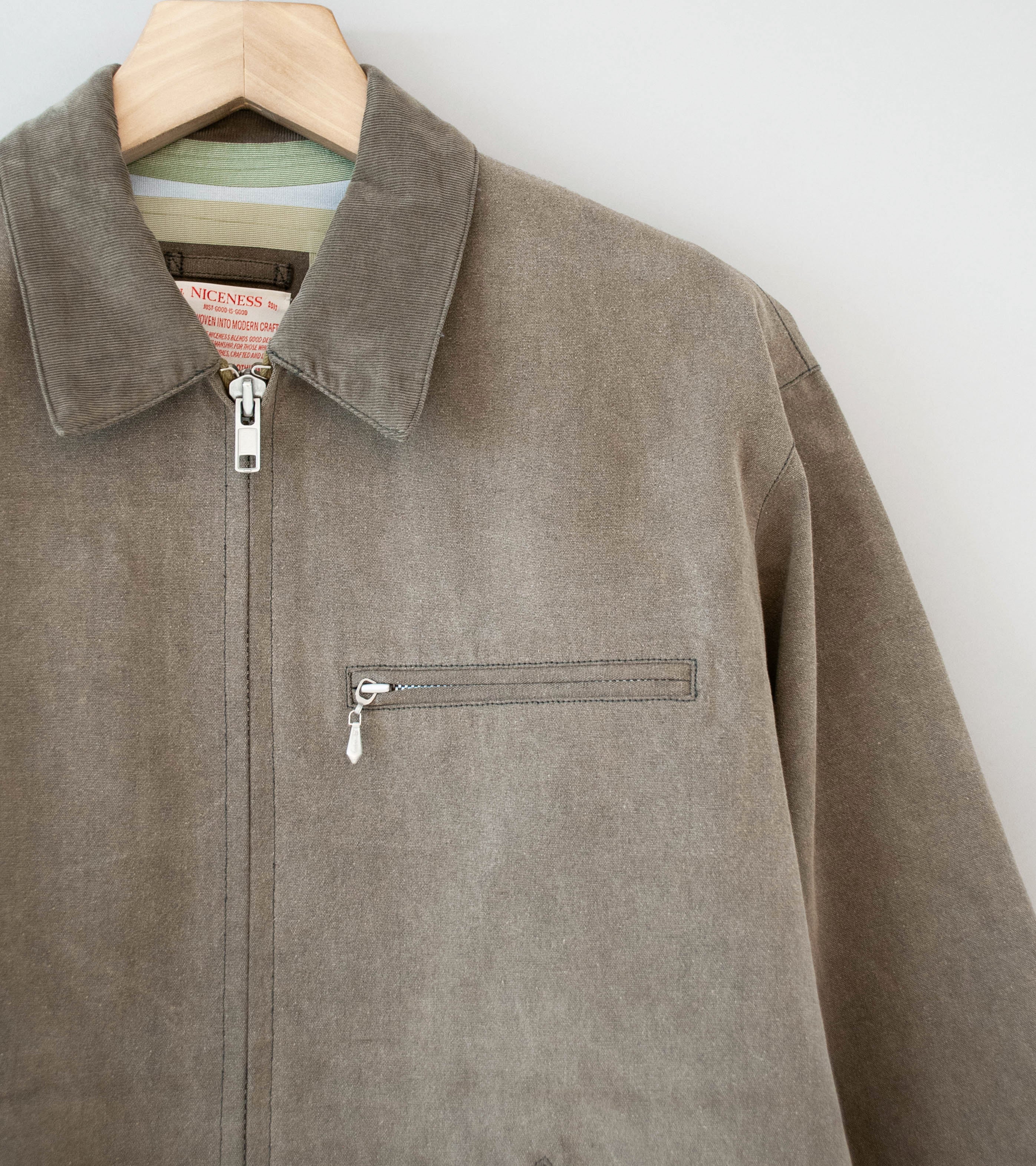 Niceness 'BURDEN 3-Layer Work Jacket' (Charcoal) - Image 5