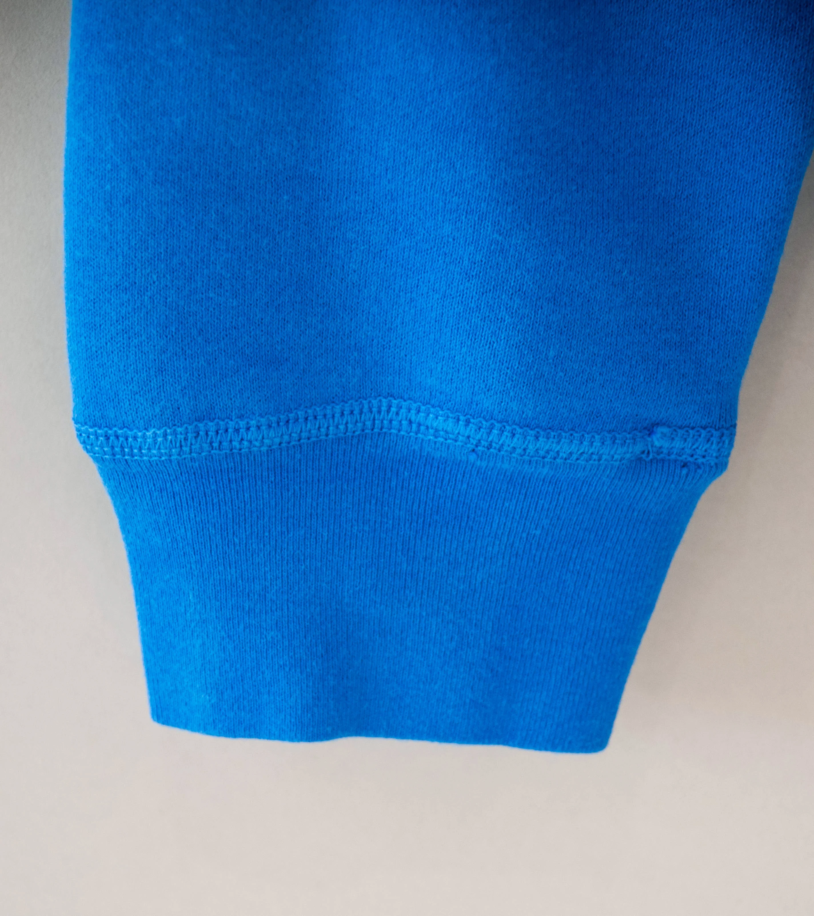 Niceness 'NAJA Distressed Sweat Double Front Pullover' (Blue) - Image 4