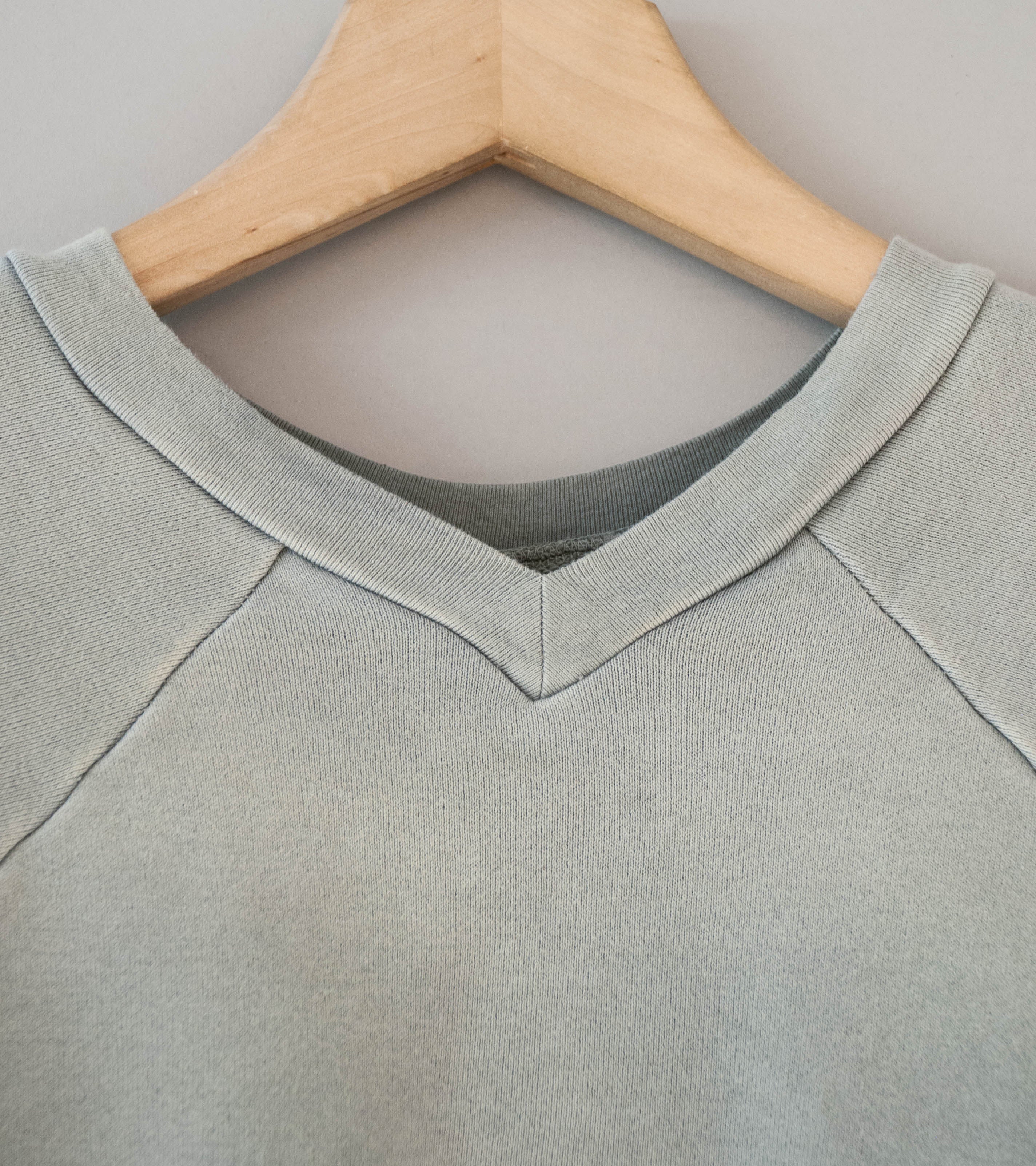 Niceness 'NAJA Distressed Sweat Double Front Pullover' (Gray) - Image 6