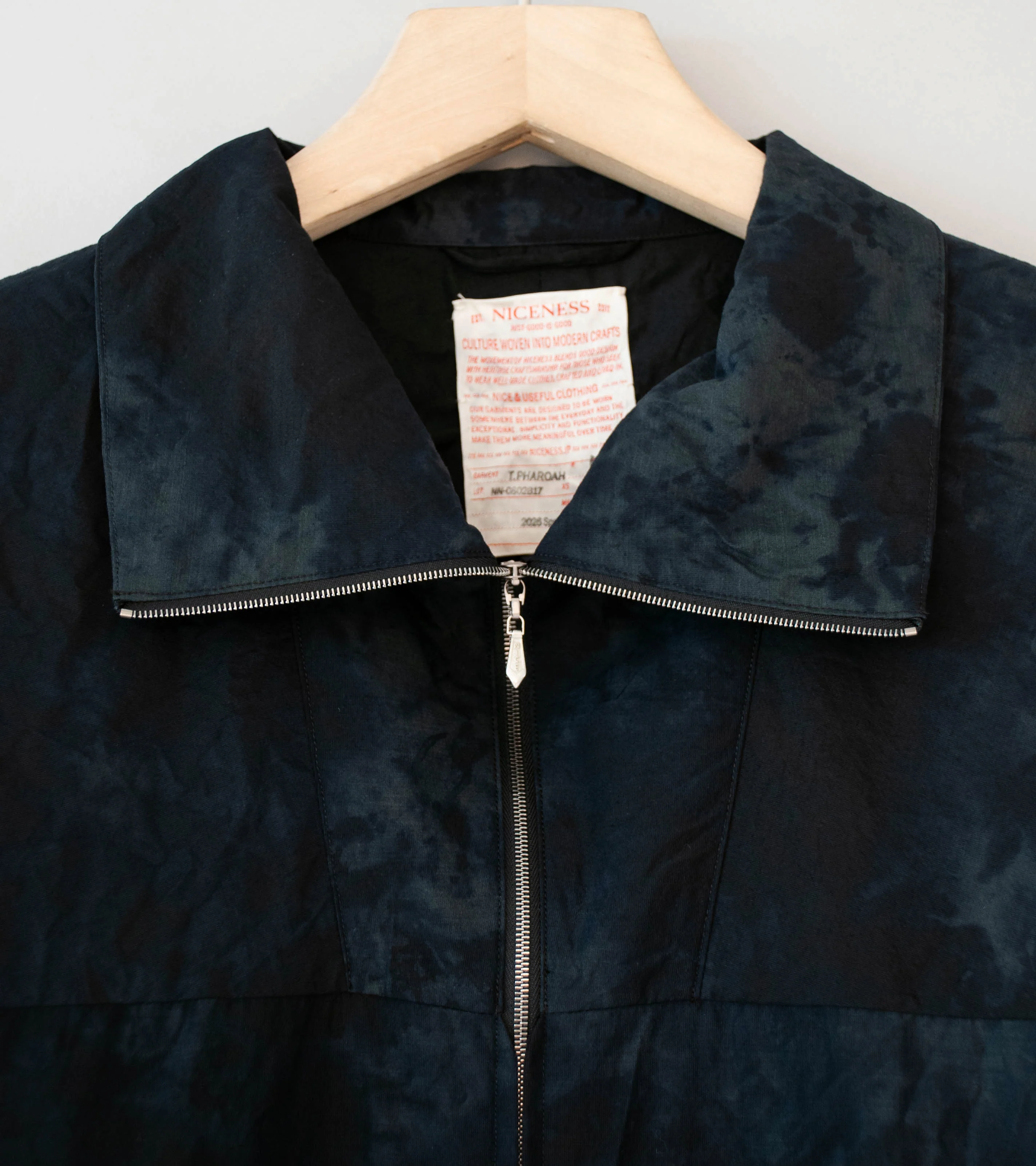Niceness 'T.PHAROAH Techwool Balloon Jacket' (Black) - Image 6