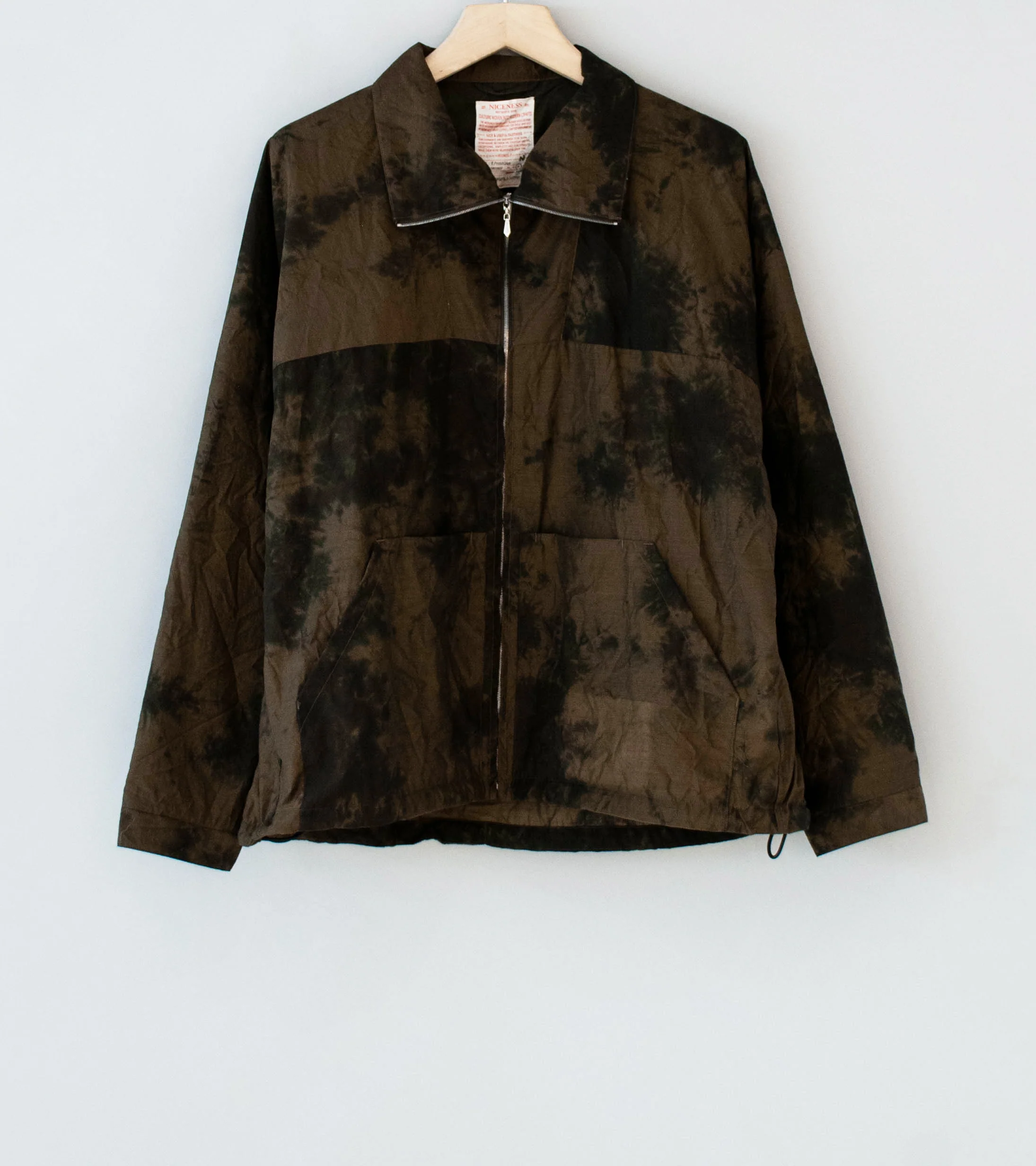 Niceness 'T.PHAROAH Techwool Balloon Jacket' (Brown)
