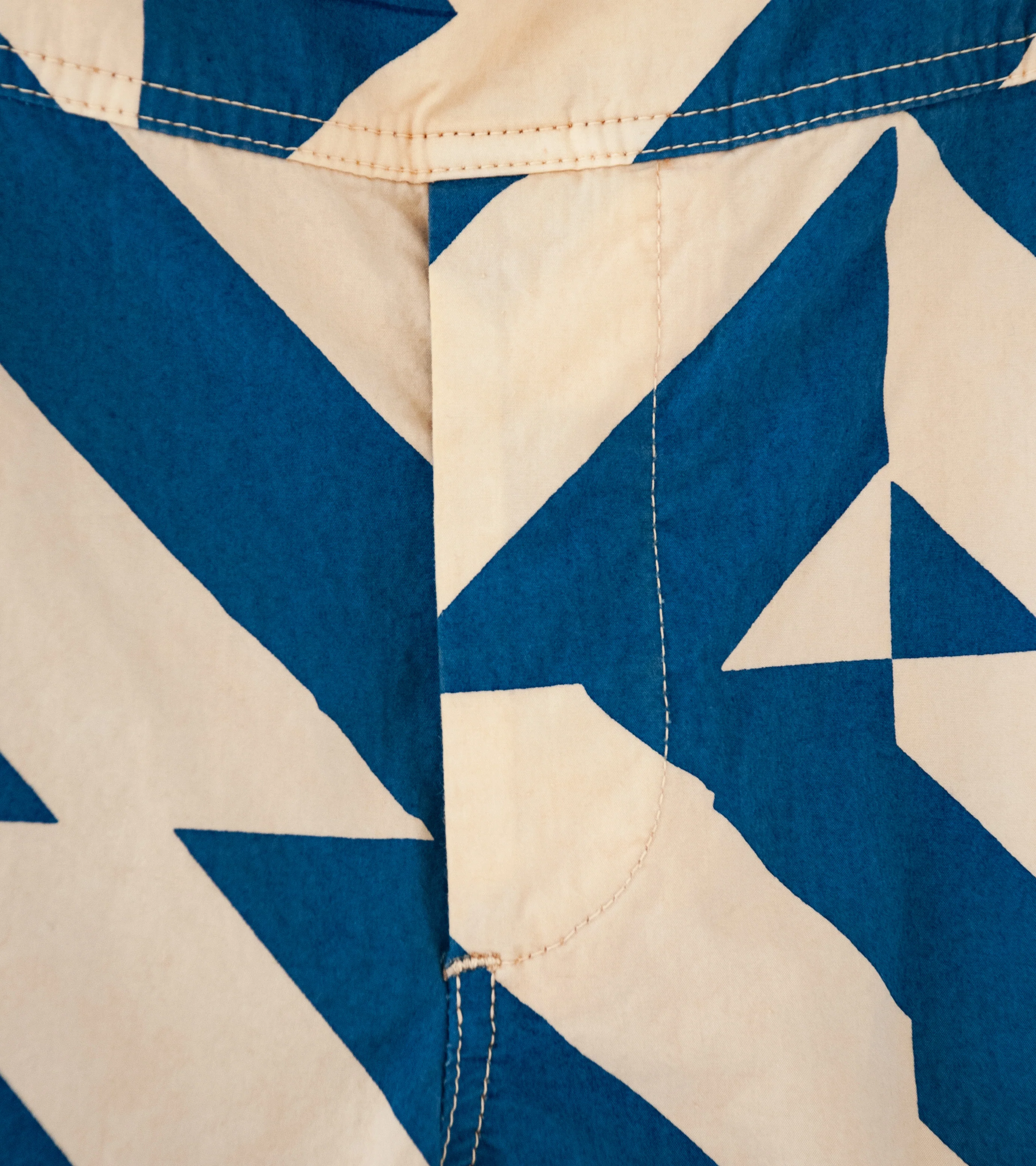 Offering 'Diamond Shorts' (Blue Ecru) - Image 4