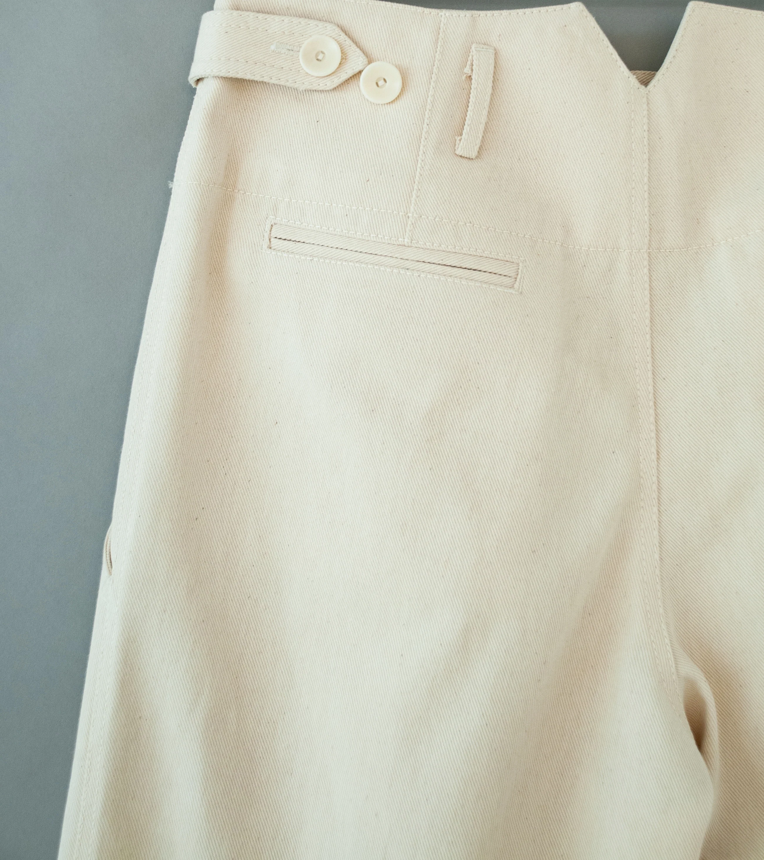Oshin 'The Charles Parker Trouser' (Natural) - Image 6