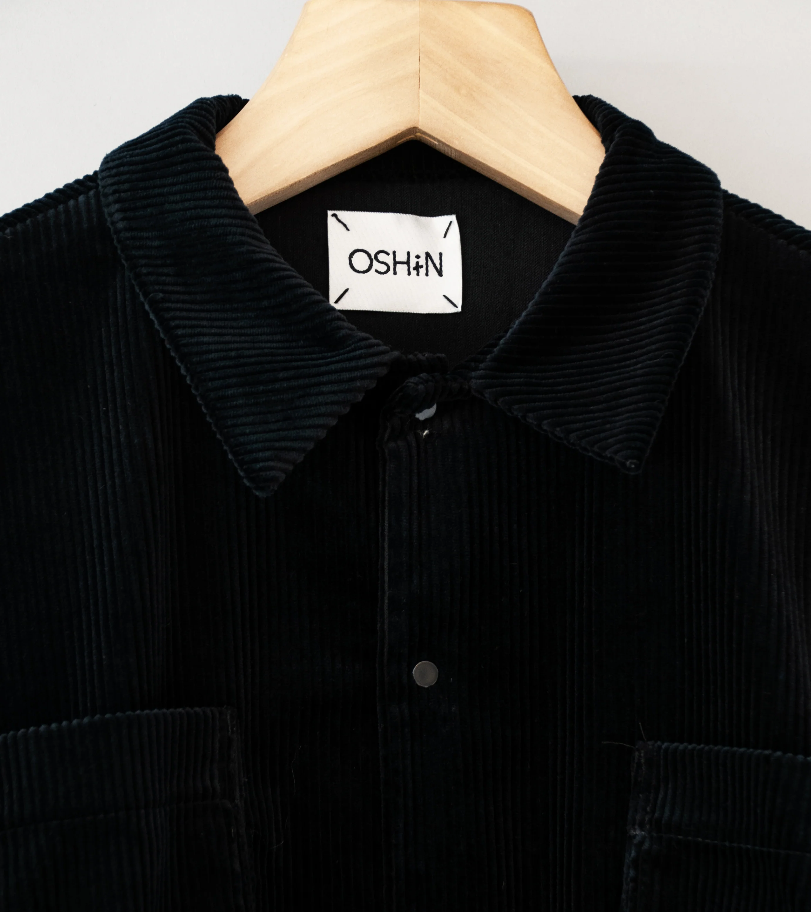 Oshin 'The Twist Popover Shirt' (Black) - Image 5