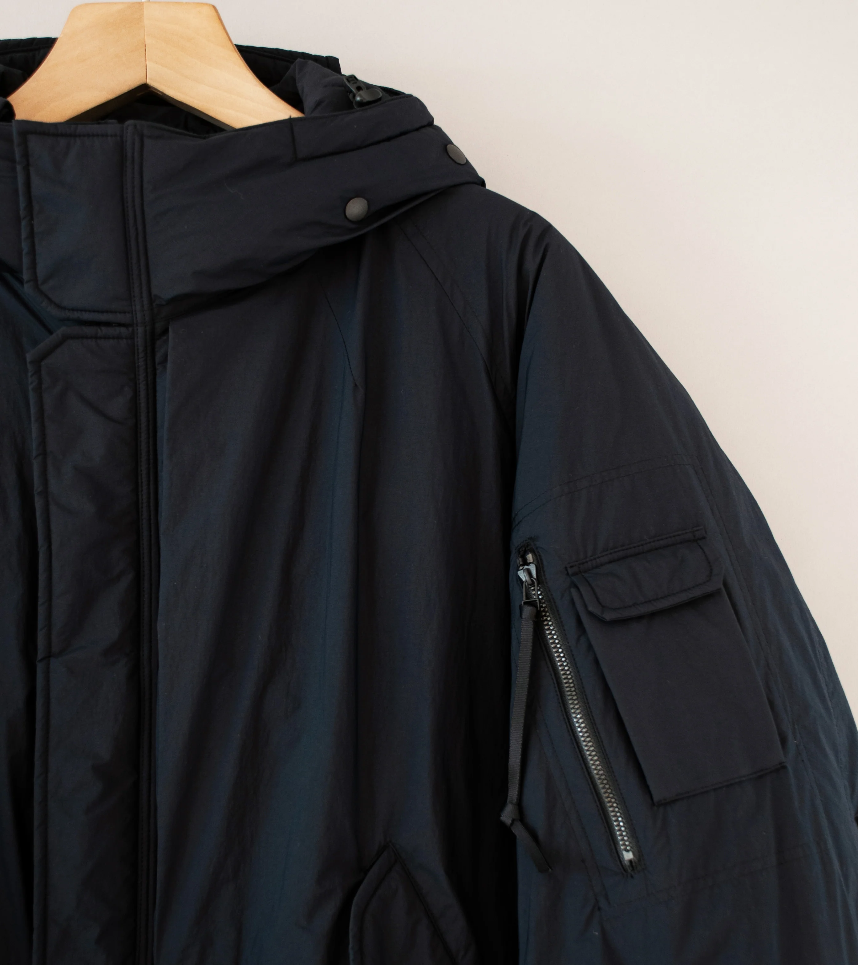 Product Twelve 'Primaloft Puffer Coat' (Black) - Image 4