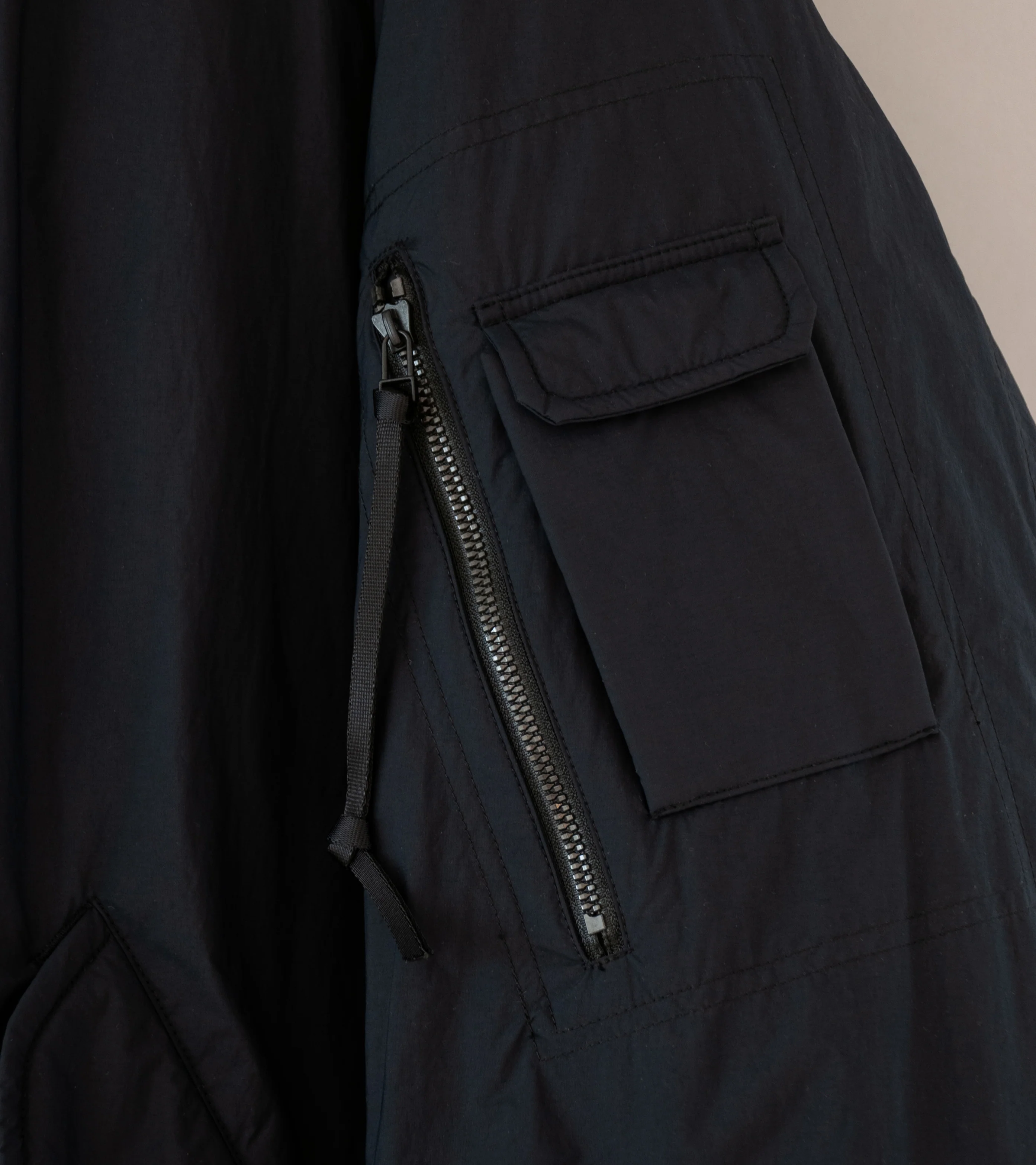 Product Twelve 'Primaloft Puffer Coat' (Black) - Image 5