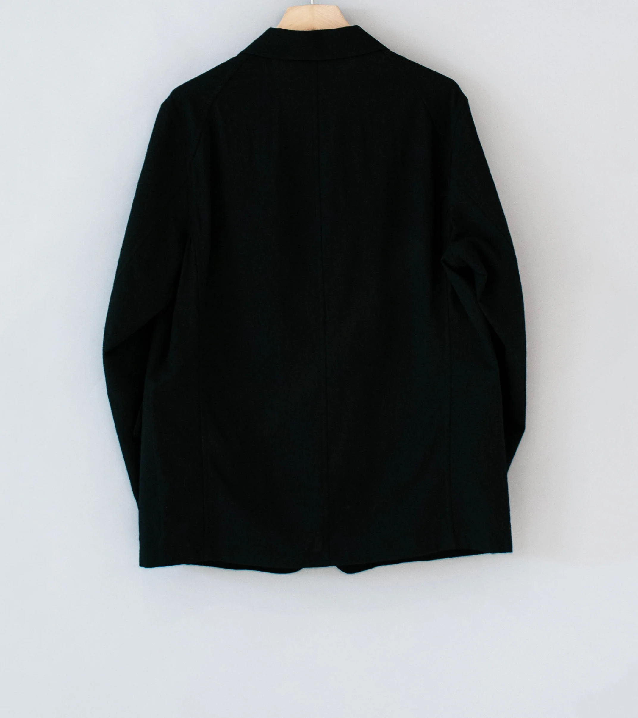 Product Twelve 'Techno Wool Work Jacket' (Black) - Image 6