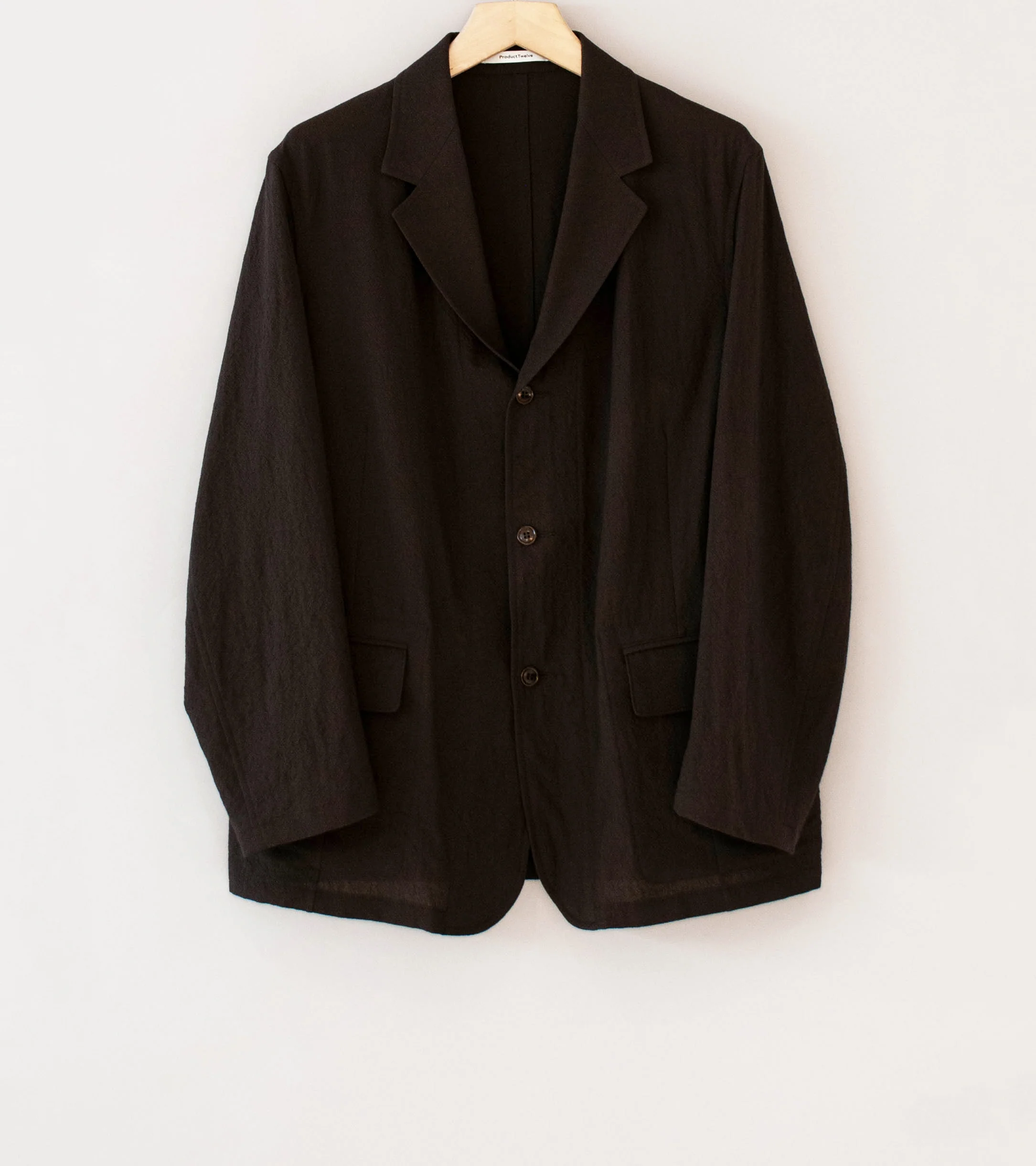 Product Twelve 'Techno Wool Work Jacket' (Brown)