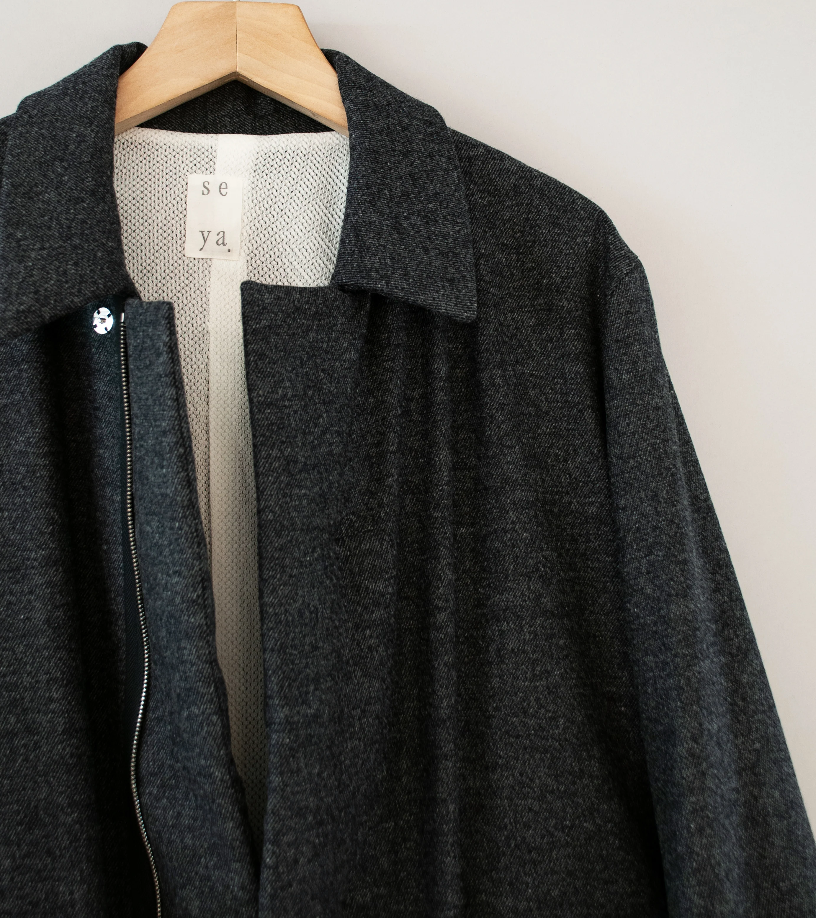 Seya 'Fluffy Wind Blouson' (Lauzes Fine Grained Tweed) - Image 3