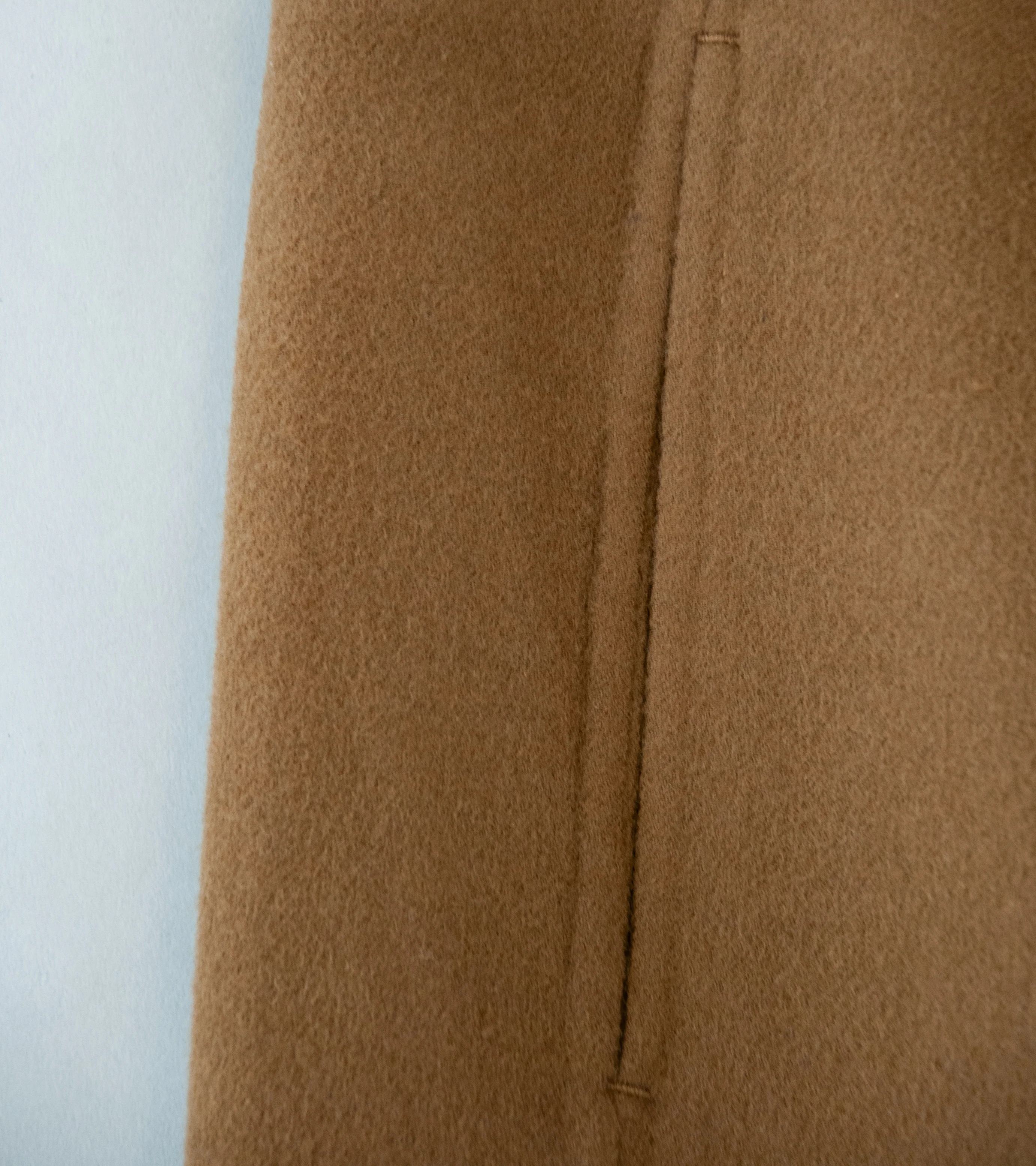 Seya 'Light Double Face Pants' (Squirrel Super 110 Fine Merino Wool) - Image 3