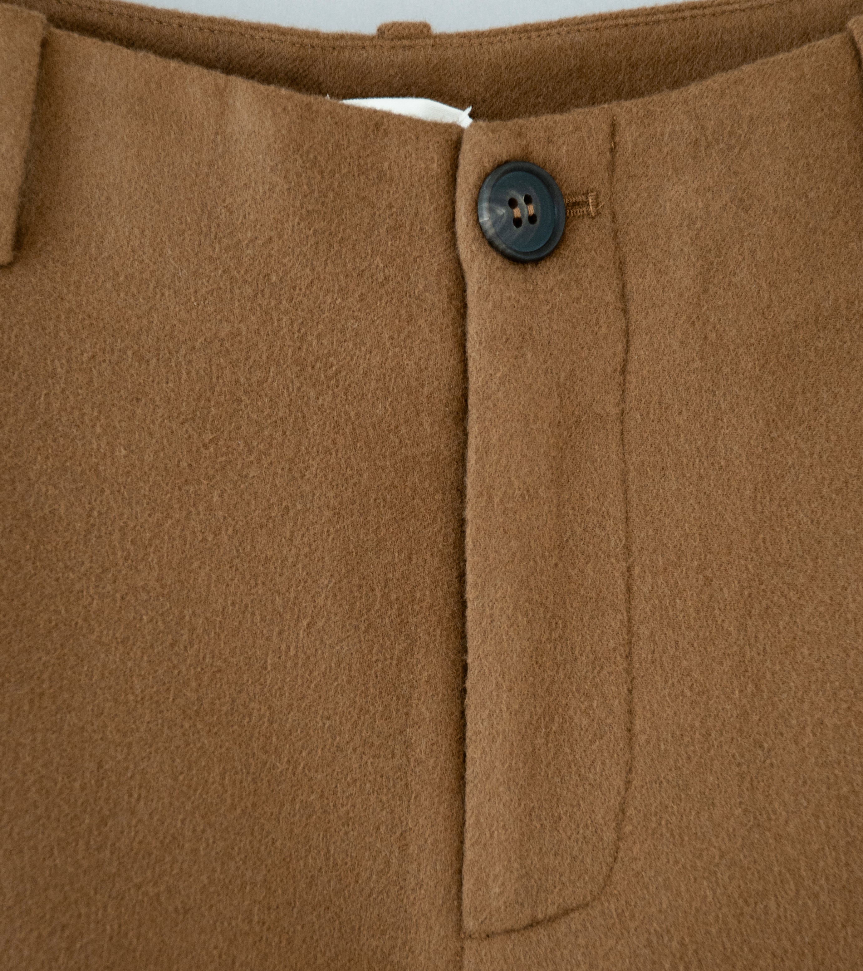 Seya 'Light Double Face Pants' (Squirrel Super 110 Fine Merino Wool) - Image 4
