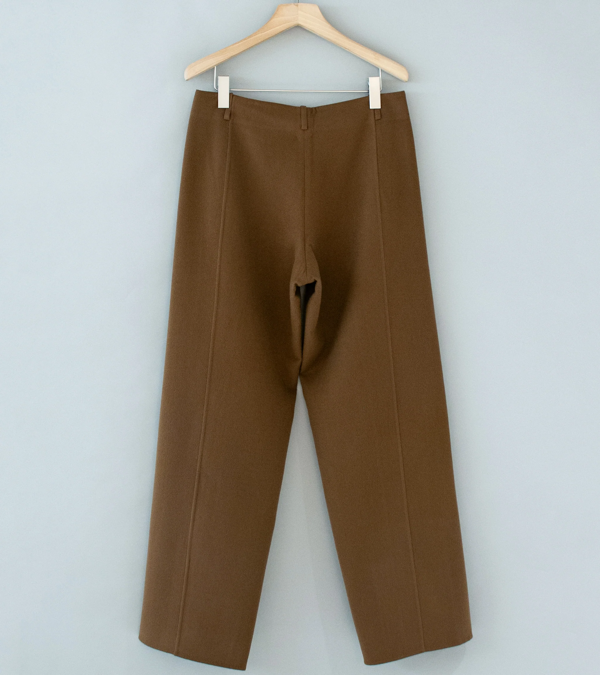 Seya 'Light Double Face Pants' (Squirrel Super 110 Fine Merino Wool) - Image 5