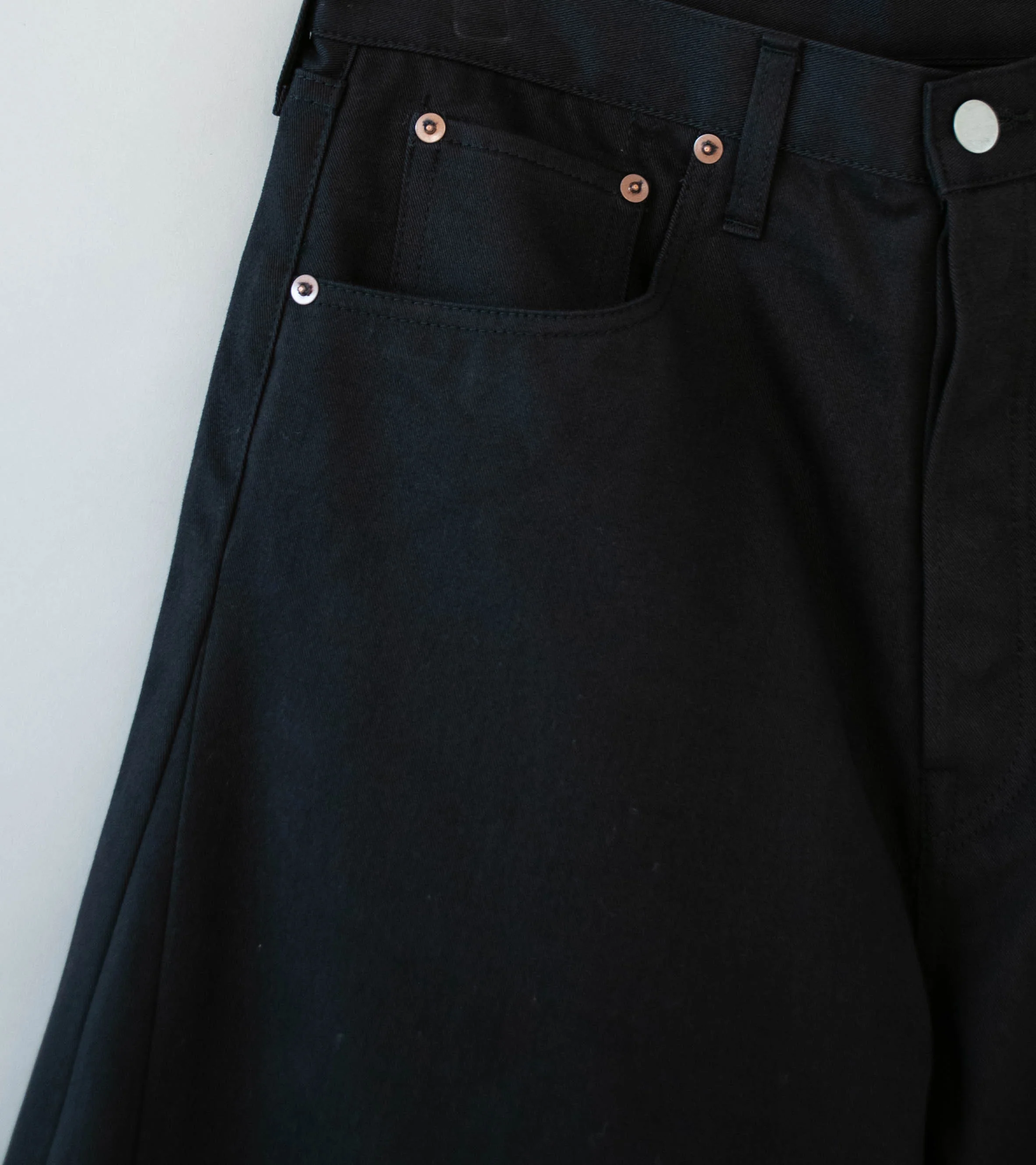 Stein 'Deformation Wide Cotton Pants' (Black) - Image 2