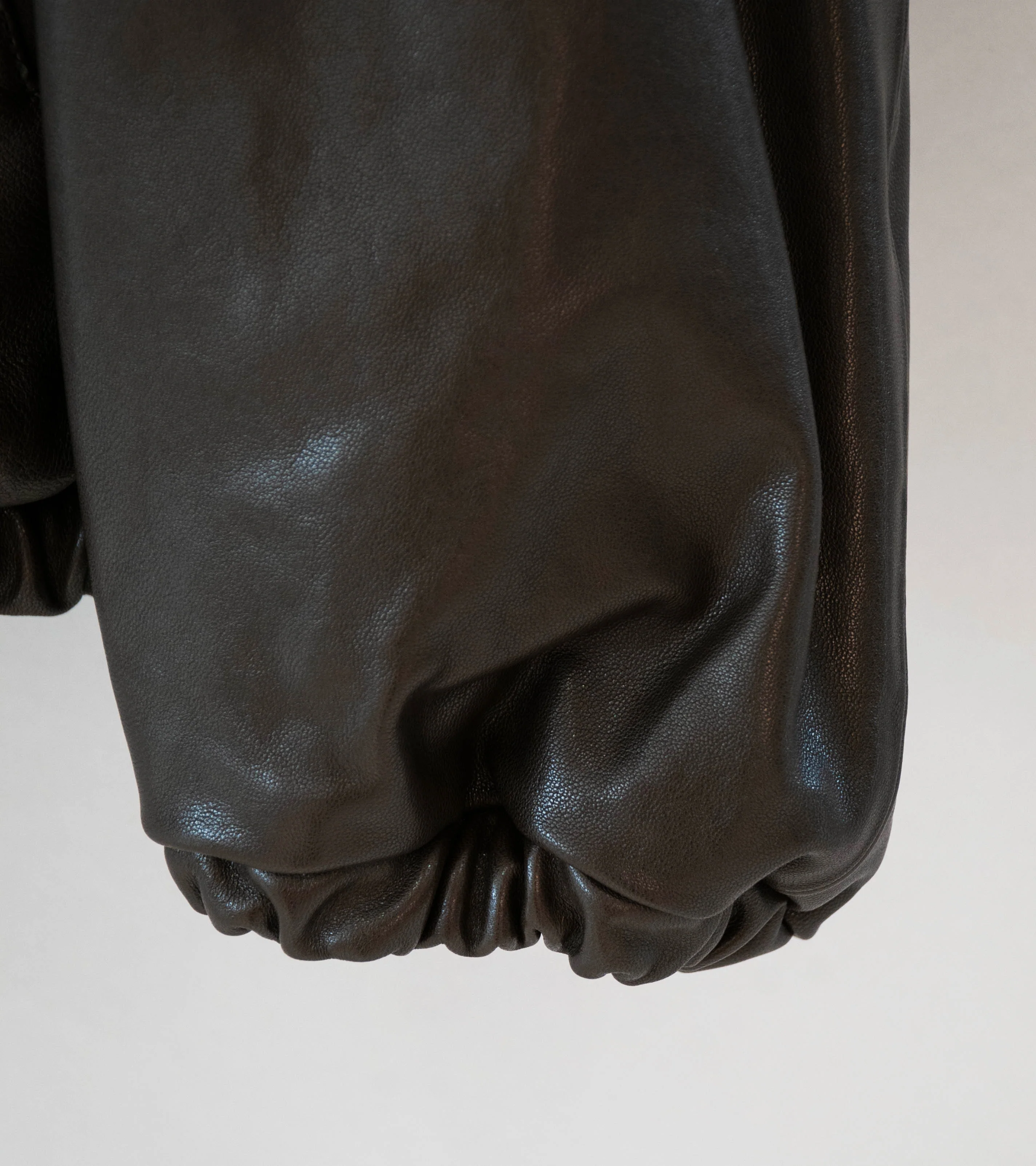 Stein 'Lamb Leather Light Zip Jacket' (Dark Brown) - Image 5