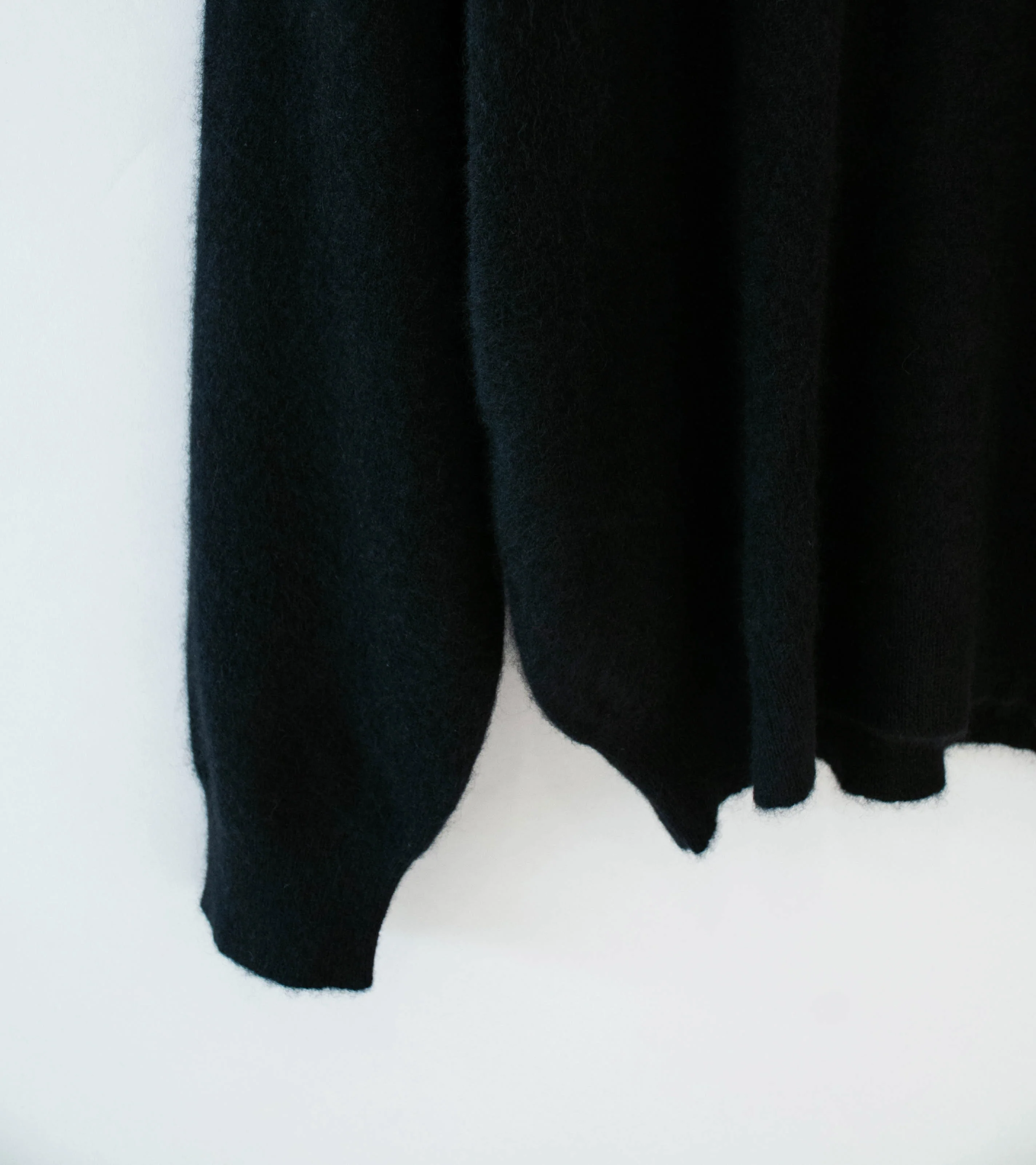 Stein 'Pure Cashmere Knit Half Zip LS' (Black) - Image 3
