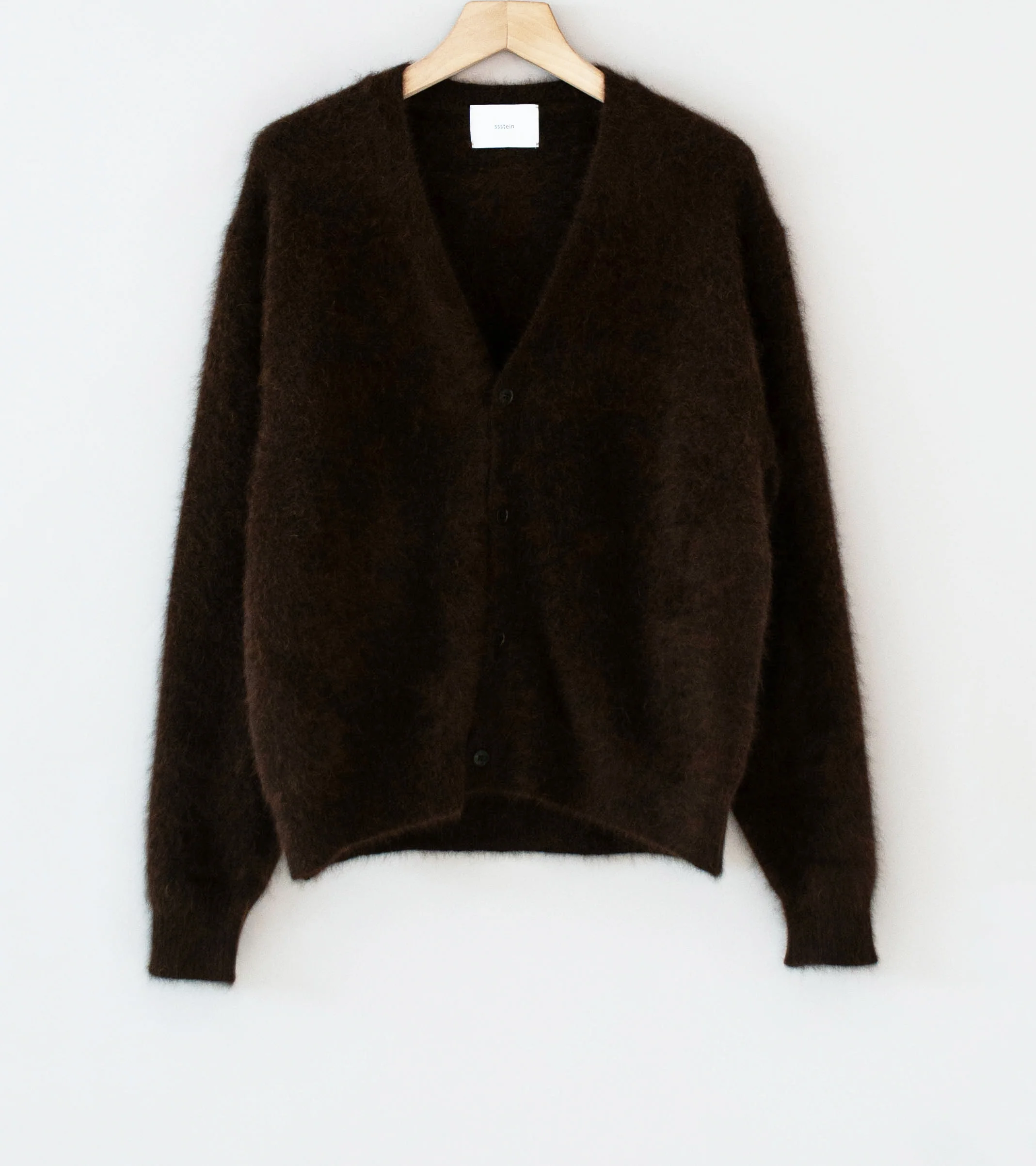 Stein 'Racoon Knit Cardigan' (Dark Brown)