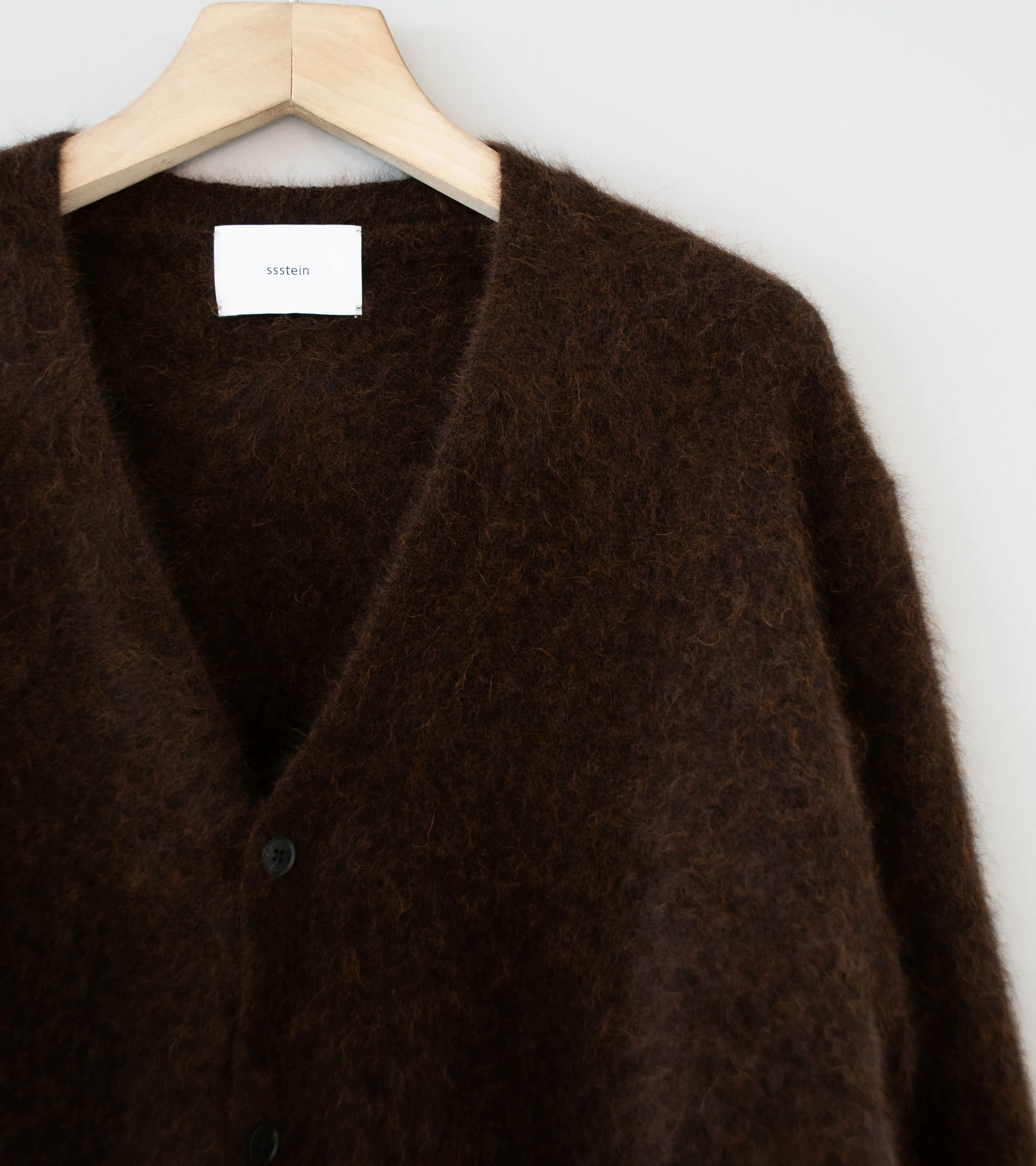 Stein 'Racoon Knit Cardigan' (Dark Brown) - Image 2