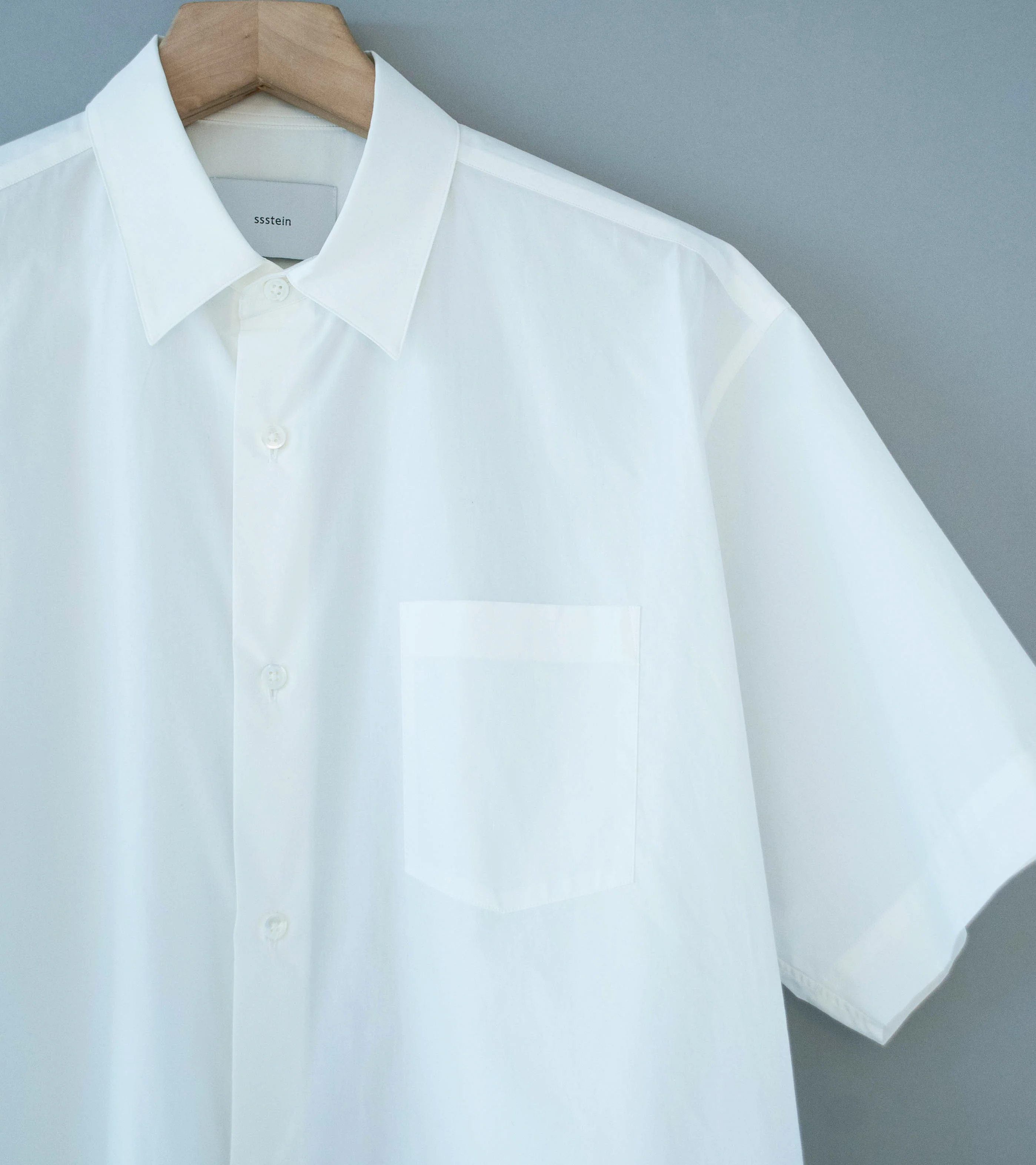 Stein 'Suvin Cotton Oversized SS Shirt' (Off White) - Image 2