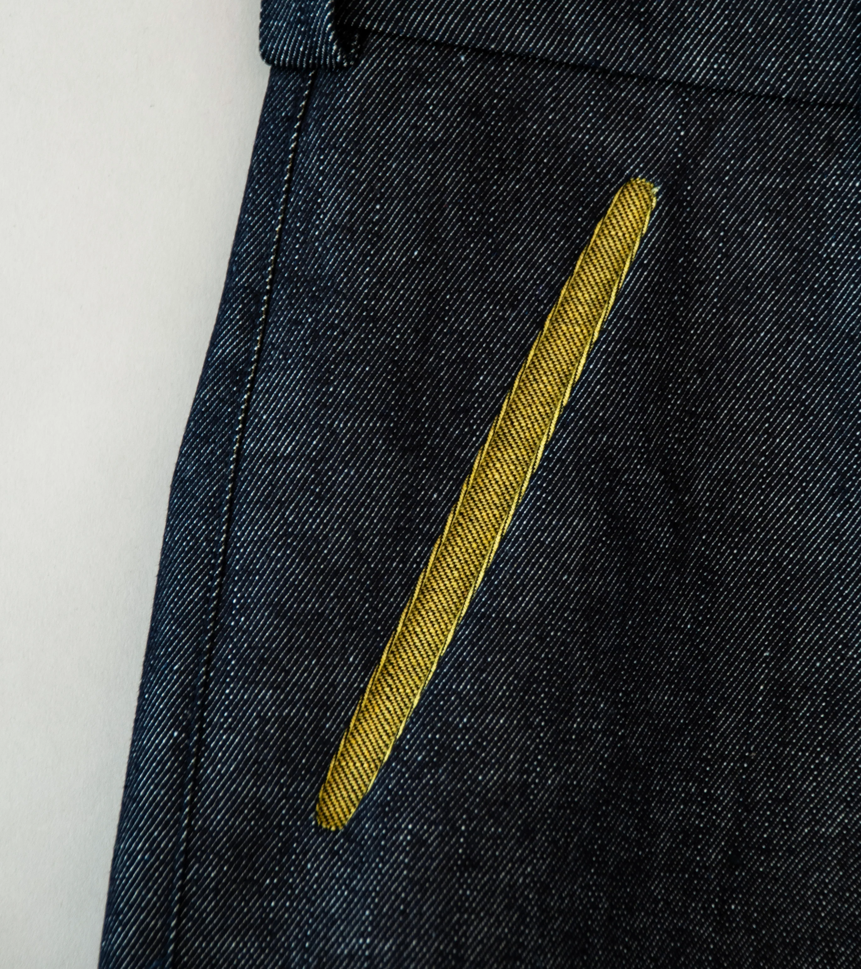 Sturla 'Transform Trousers' (Indigo Mustard Reverse Denim) - Image 3