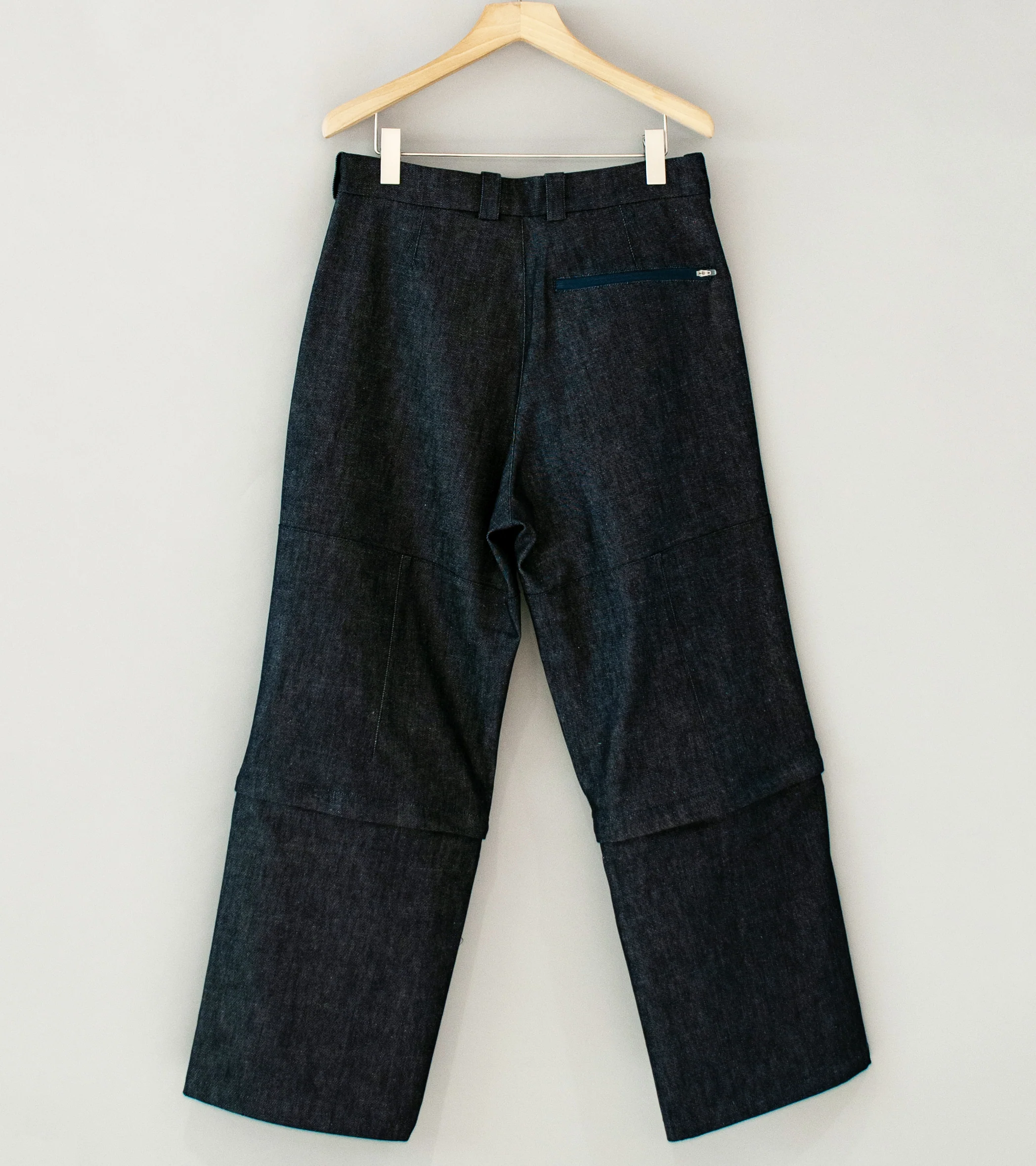 Sturla 'Transform Trousers' (Indigo Mustard Reverse Denim) - Image 7