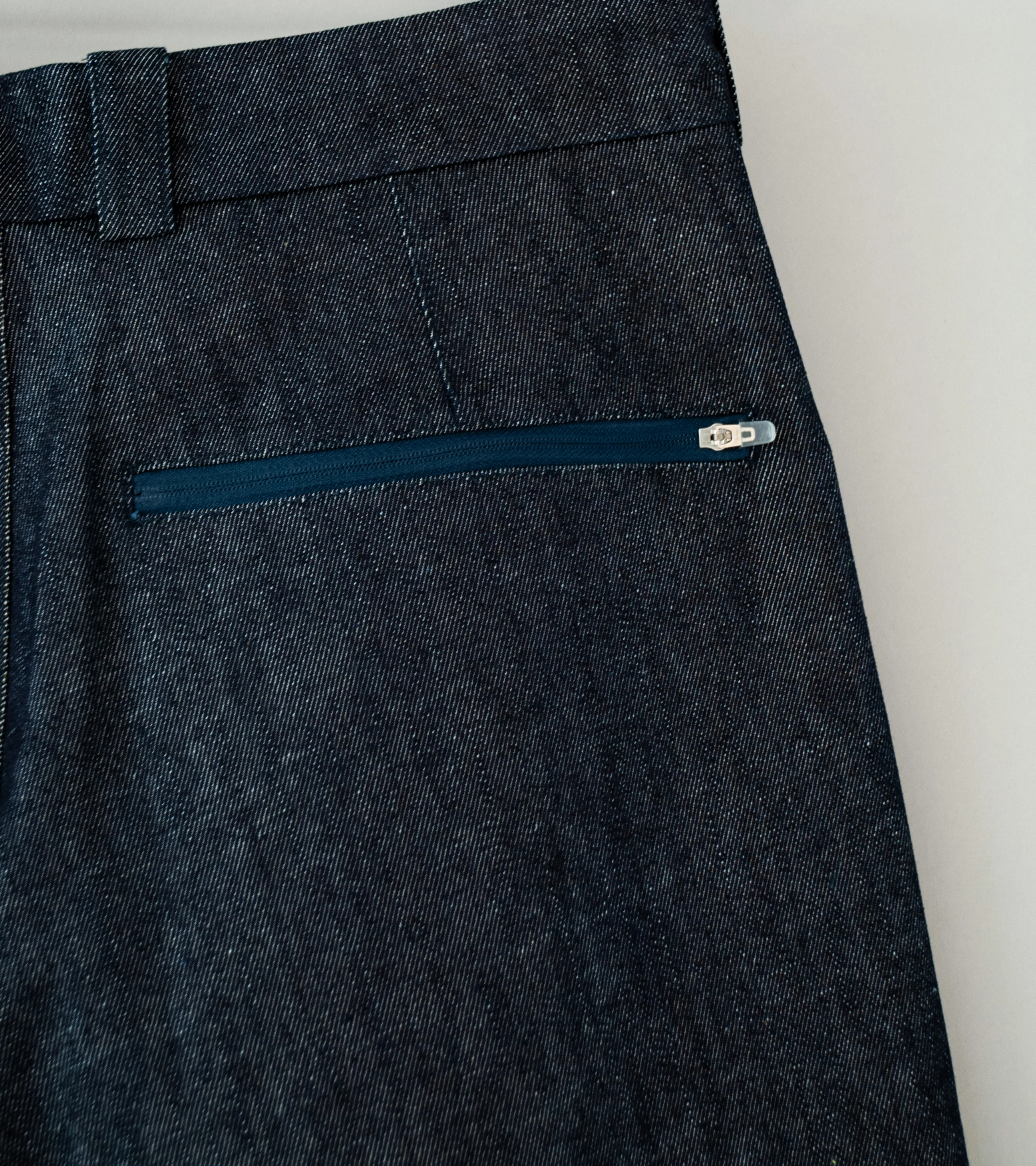 Sturla 'Transform Trousers' (Indigo Mustard Reverse Denim) - Image 8