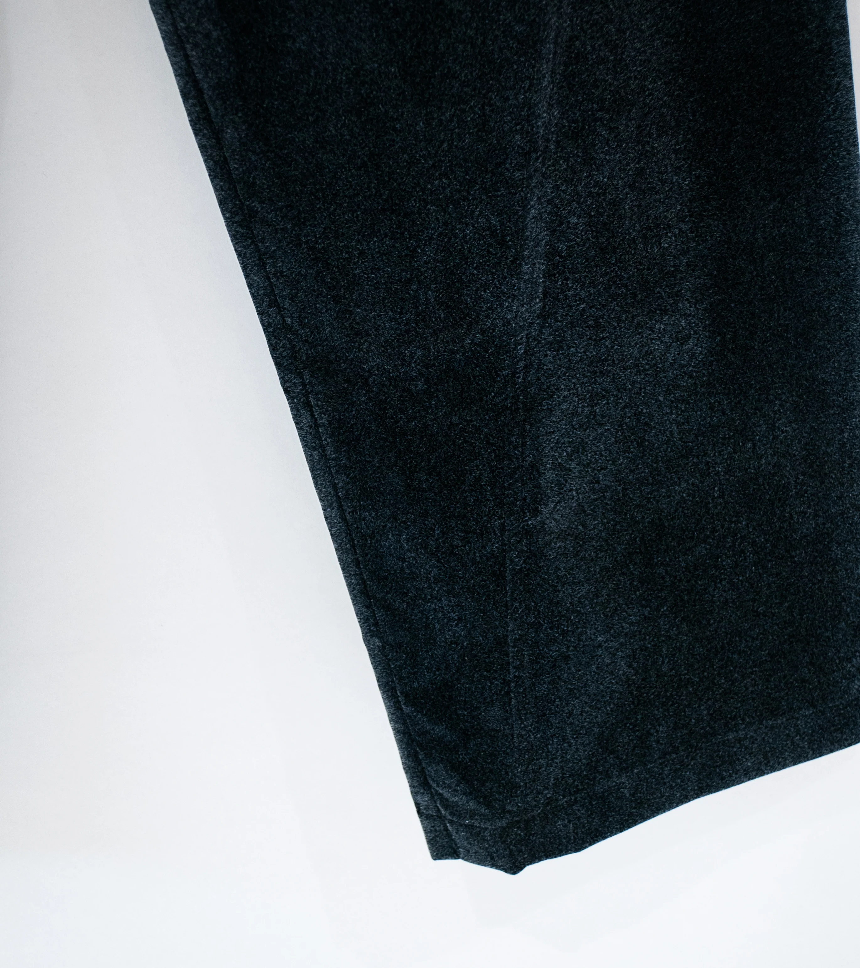 Sturla 'Twisted Seam Trousers' (Charcoal Flocked Nylon) - Image 4